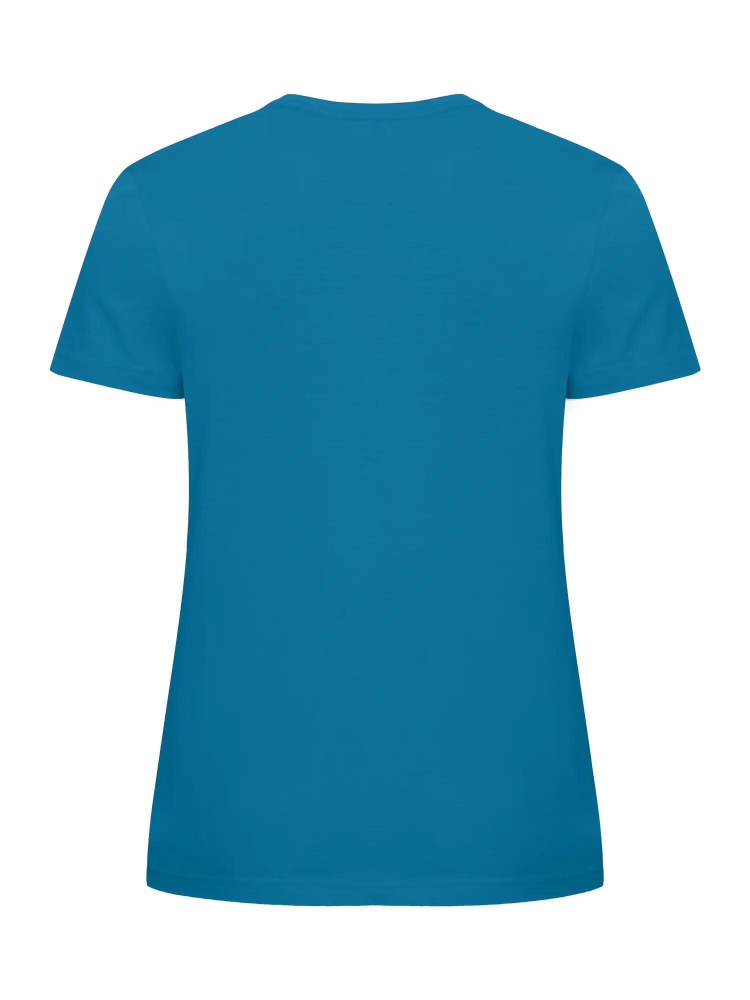 clique Classic OC-T Women T-shirt em algodão orgânico turquesa – turquoise 2/4