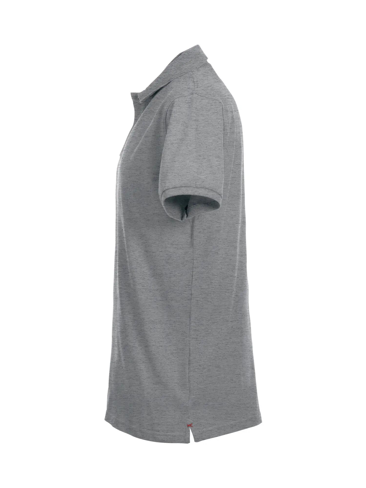 clique Stretch Premium Polo Homem – peça elástica de alta qualidade – grey 3/4