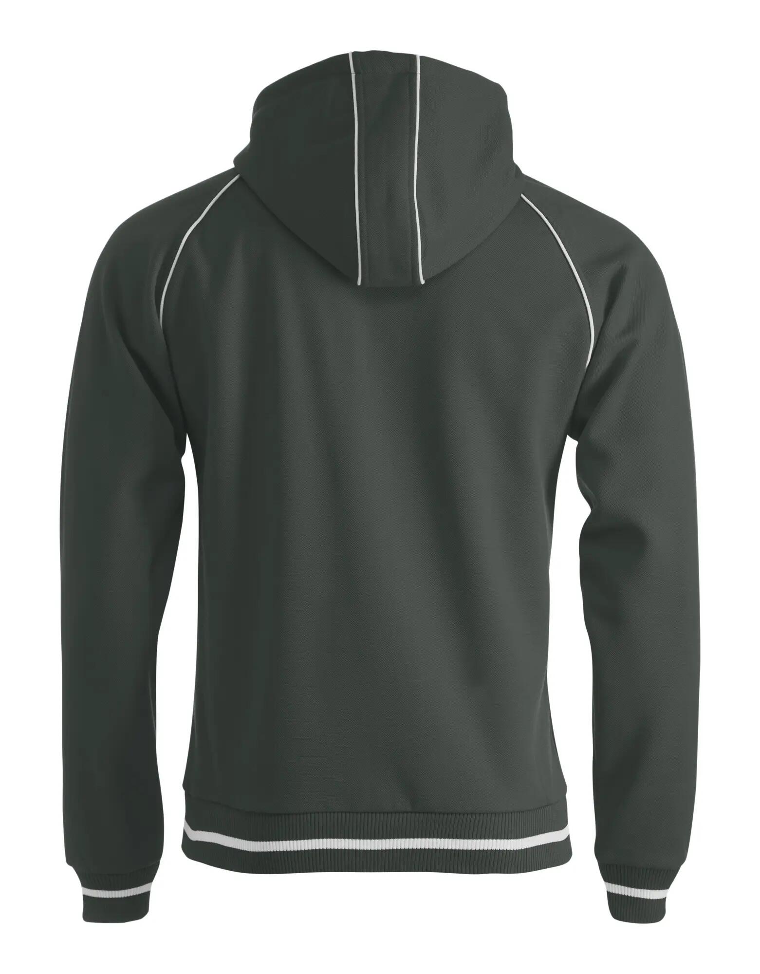 clique Gerry hoody unisexe en maille structurée - intérieur brossé – pistol 2/4