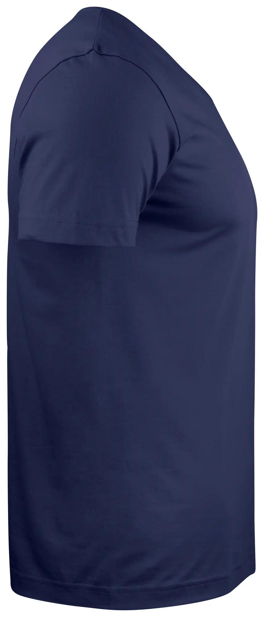 clique Basic-T V-neck – dark navy 4/4