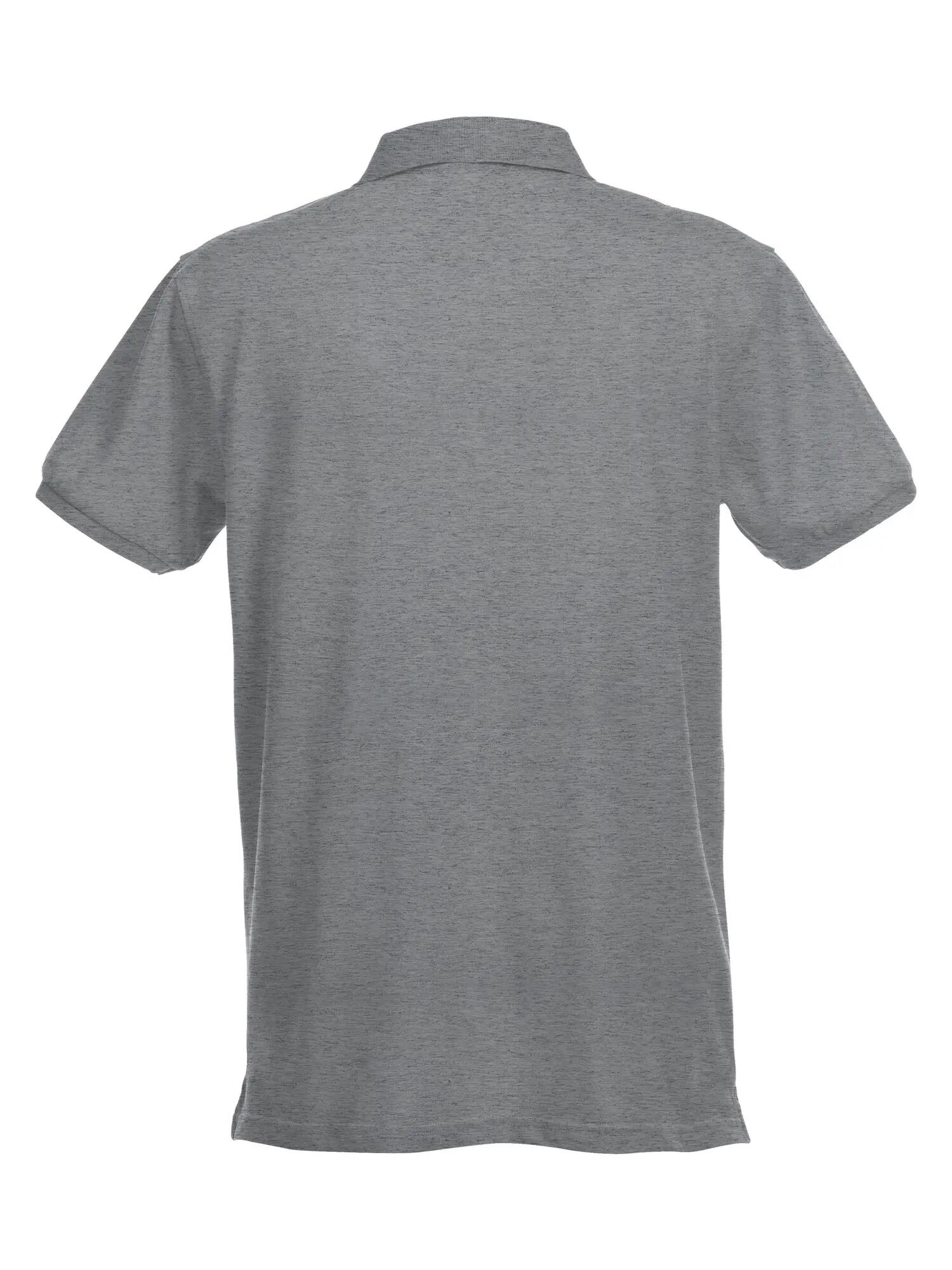 clique Stretch Premium Polo Homem – peça elástica de alta qualidade – grey 2/4