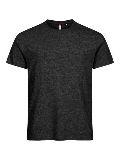 clique Basic-T Herren-T-Shirt Slim Fit Anthracite Melange