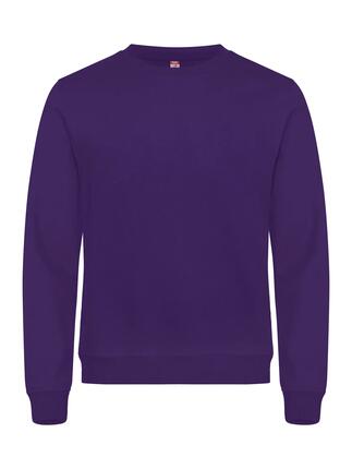 clique Basic Roundneck — uniseks bluza o kroju crewneck, materiał
