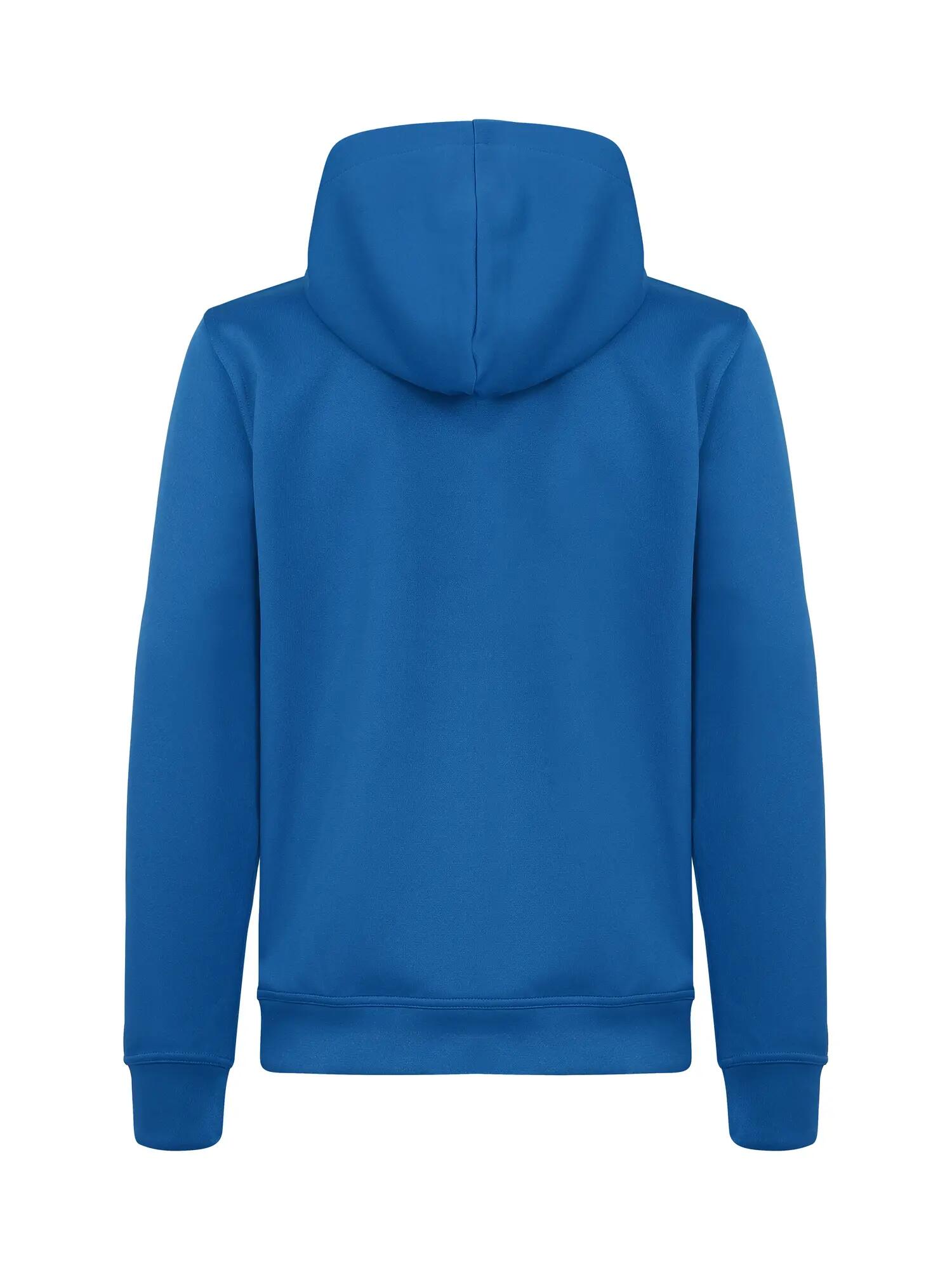 clique Miami Hoody Junior - felpa con cappuccio in misto cotone – Royal Blue 3/4