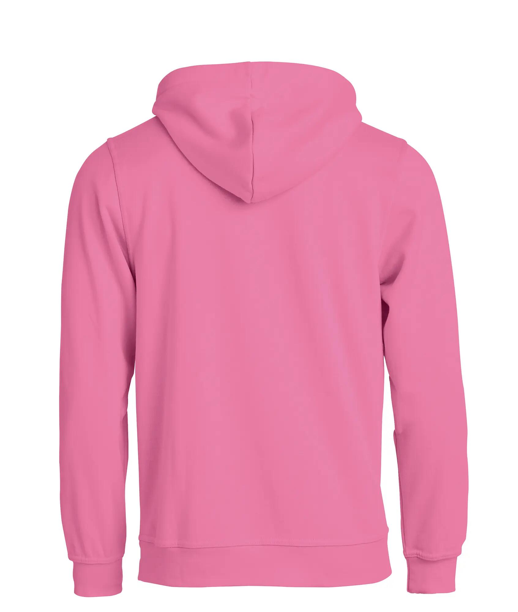 clique Basic Hoody Unisex Kapuzenpullover leuchtpink – bright pink 2/4