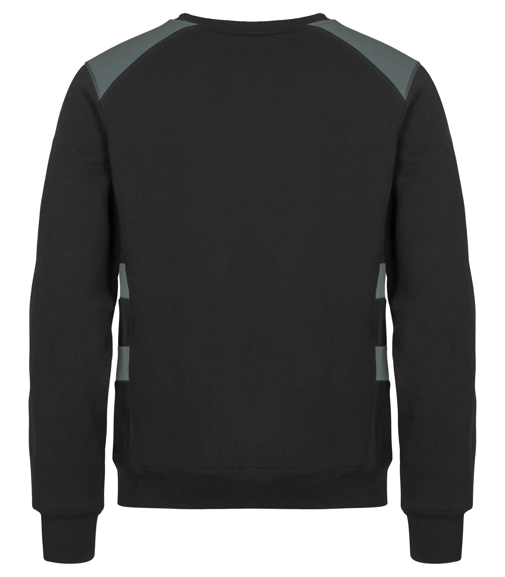 clique Ambition Roundneck unisex Kontrast-Sweat aus recyceltem Polyester – 2/4