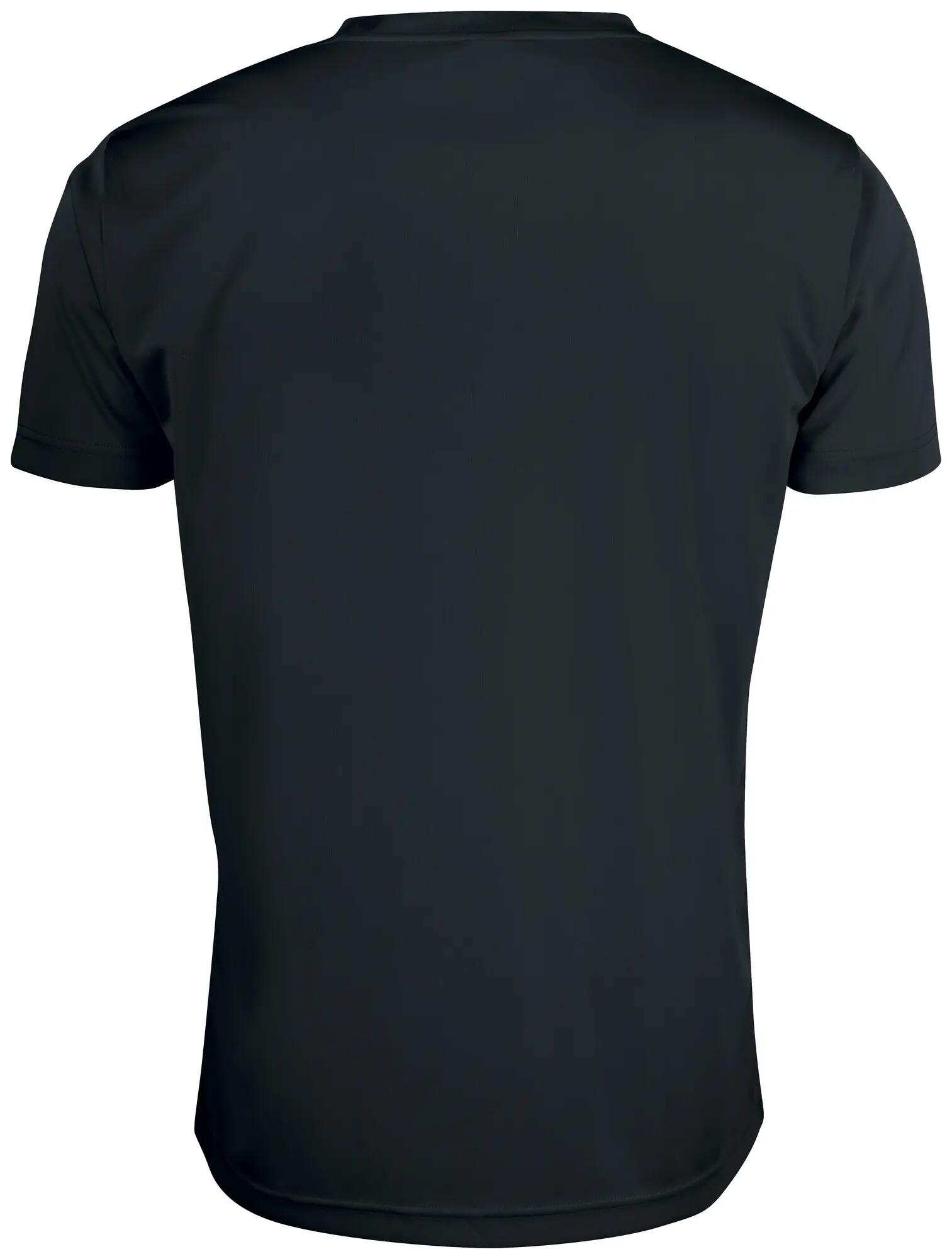 clique Basic Active-T t-shirt homem 100% poliéster – black 2/4