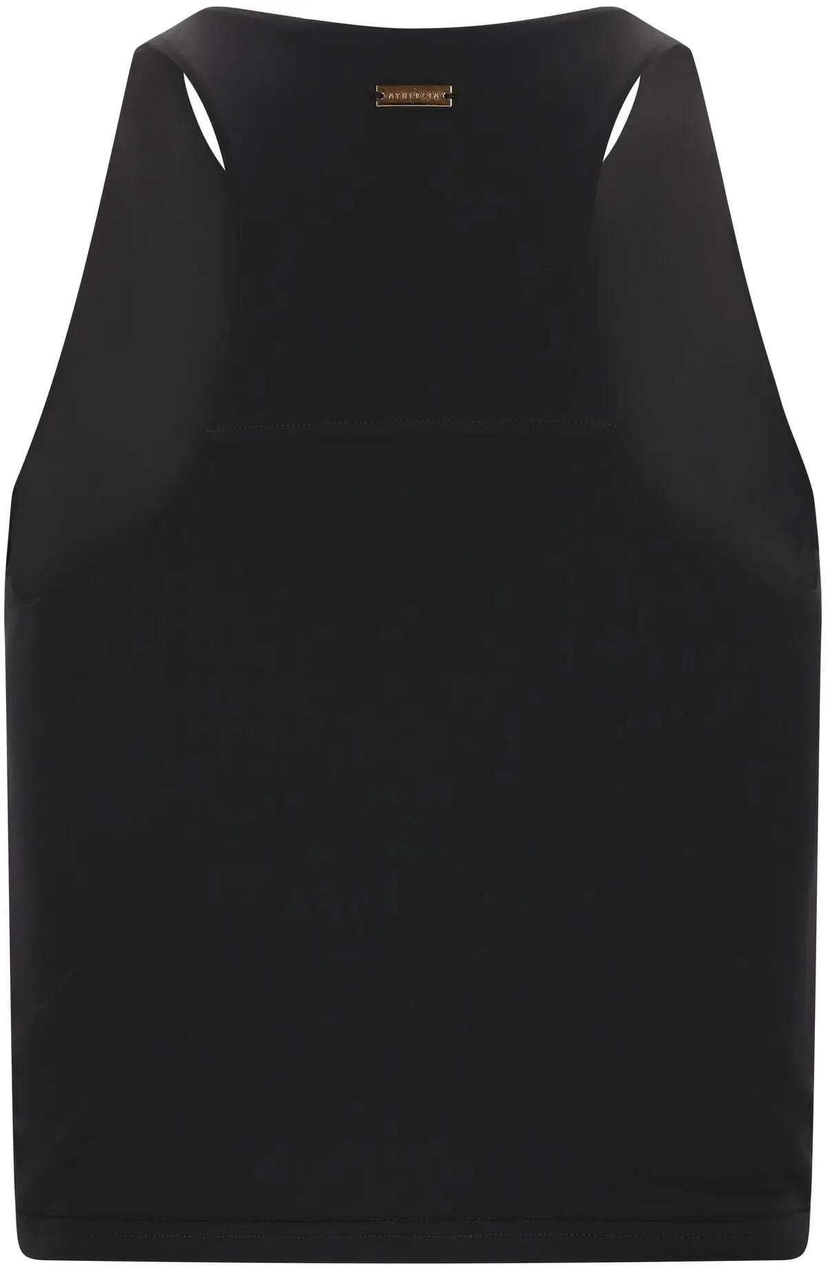 athlecia Rihal W Top aus Polyamid-Elasthan — Schwarz – 1001 Black 2/4