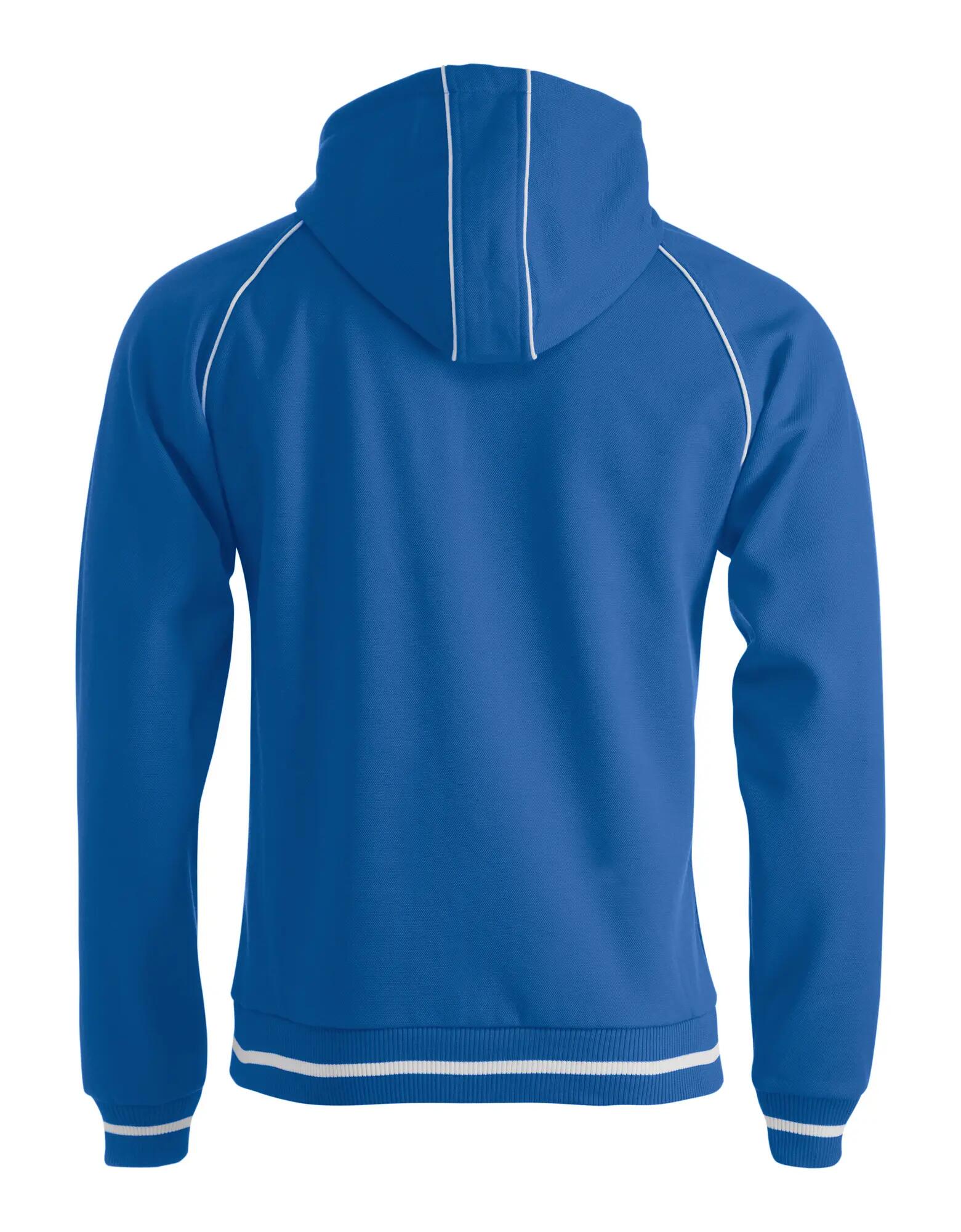 clique Gerry sweatshirt com capuz em ponto estruturado – royal blue 2/4