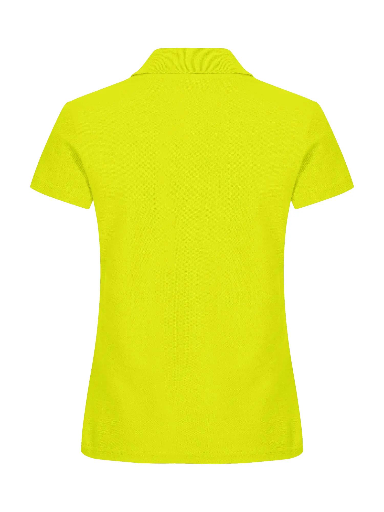 clique Basic Polo Women aus Baumwolle — sichtbares Grün, feminine Passform – 5/5