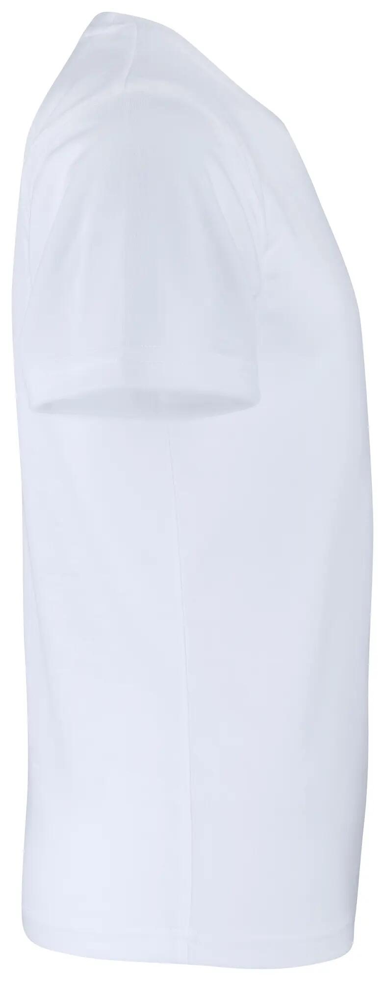 clique Neon-T Polyester-T-Shirt mit Baumwollgefühl – white 4/4