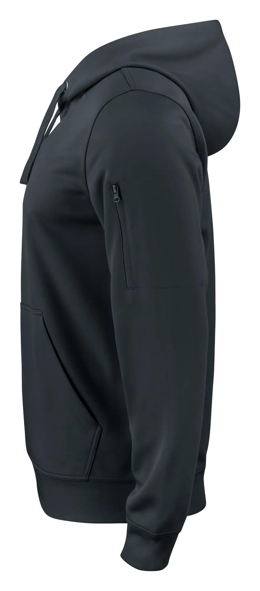 clique Basic Active Hoody – black 3/4