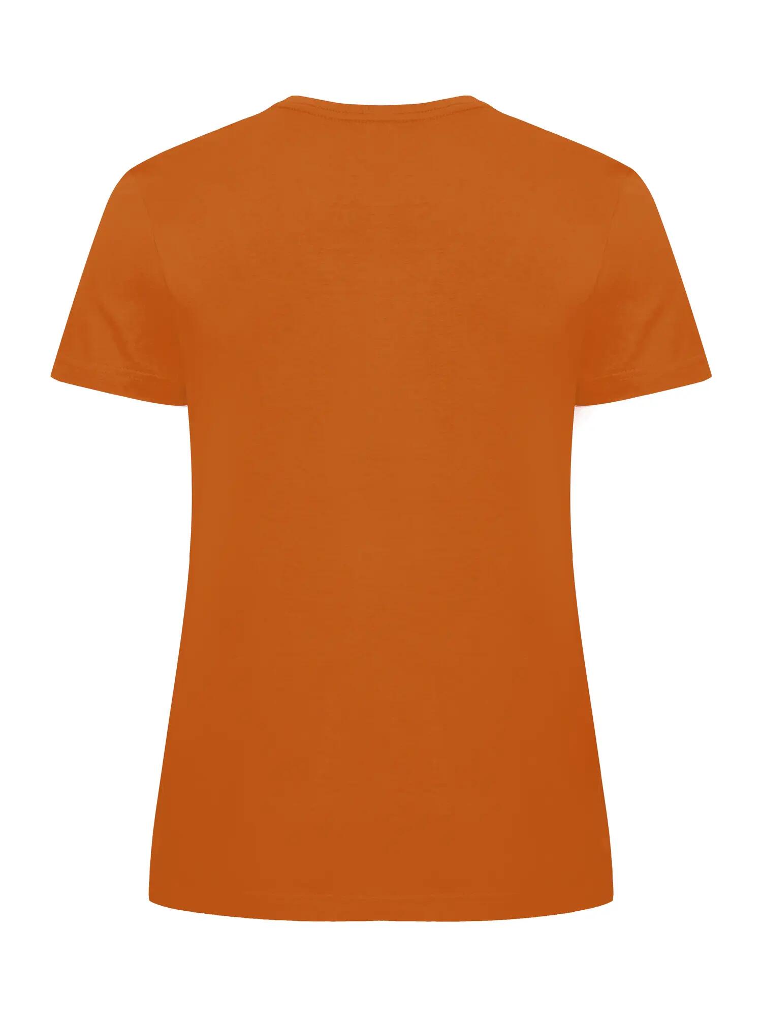 clique Classic OC-T Women T-shirt em algodão orgânico, laranja – orange 3/4