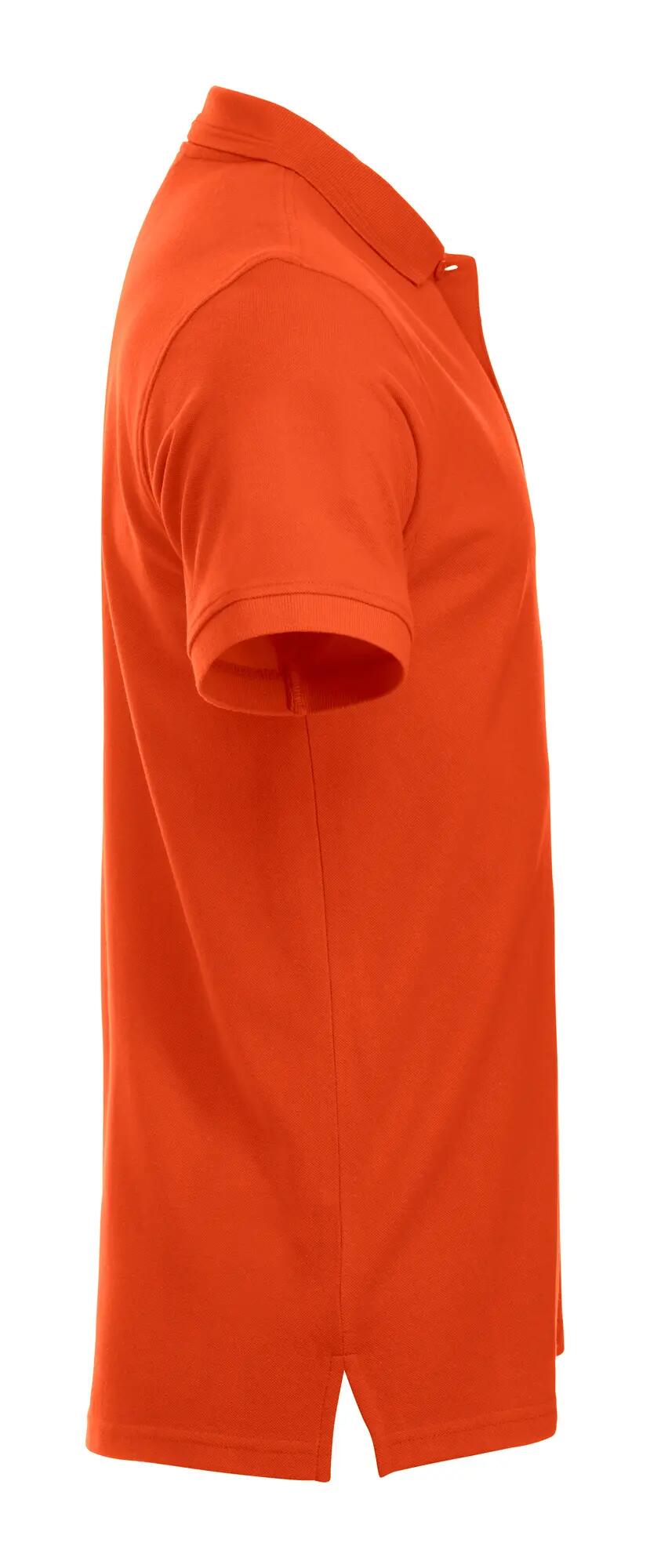 clique Polo Manhattan — punho canelado e riscas jacquard no colarinho – blood 4/8