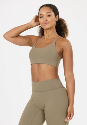 Athlecia emarri w sport-bh van polyamide en elastaan – 1292 greige