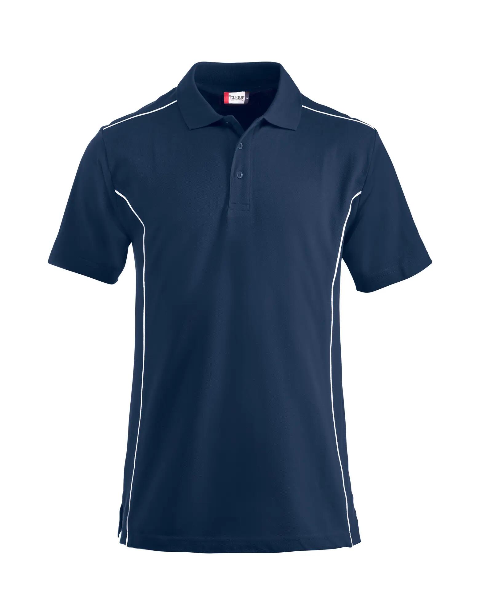 clique Polo New Conway aus 100% Baumwolle - Dunkelmarine – dark Marineblau 1/4