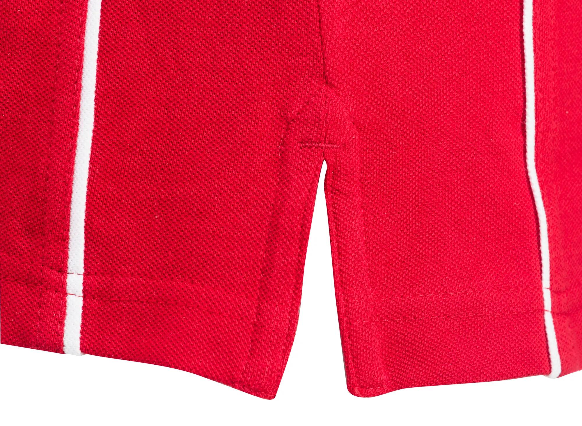 clique Polo New Conway Rot 100% Baumwolle – red 3/5
