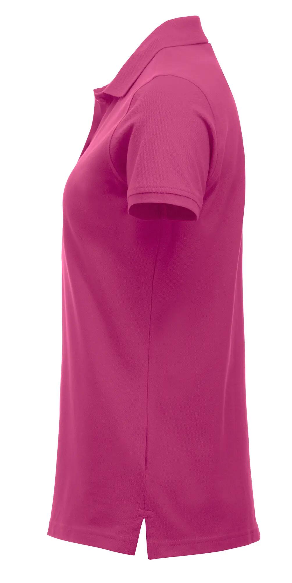 clique Classic Marion S/S polo mulher — corte moderno, 100% algodão – bright 4/4