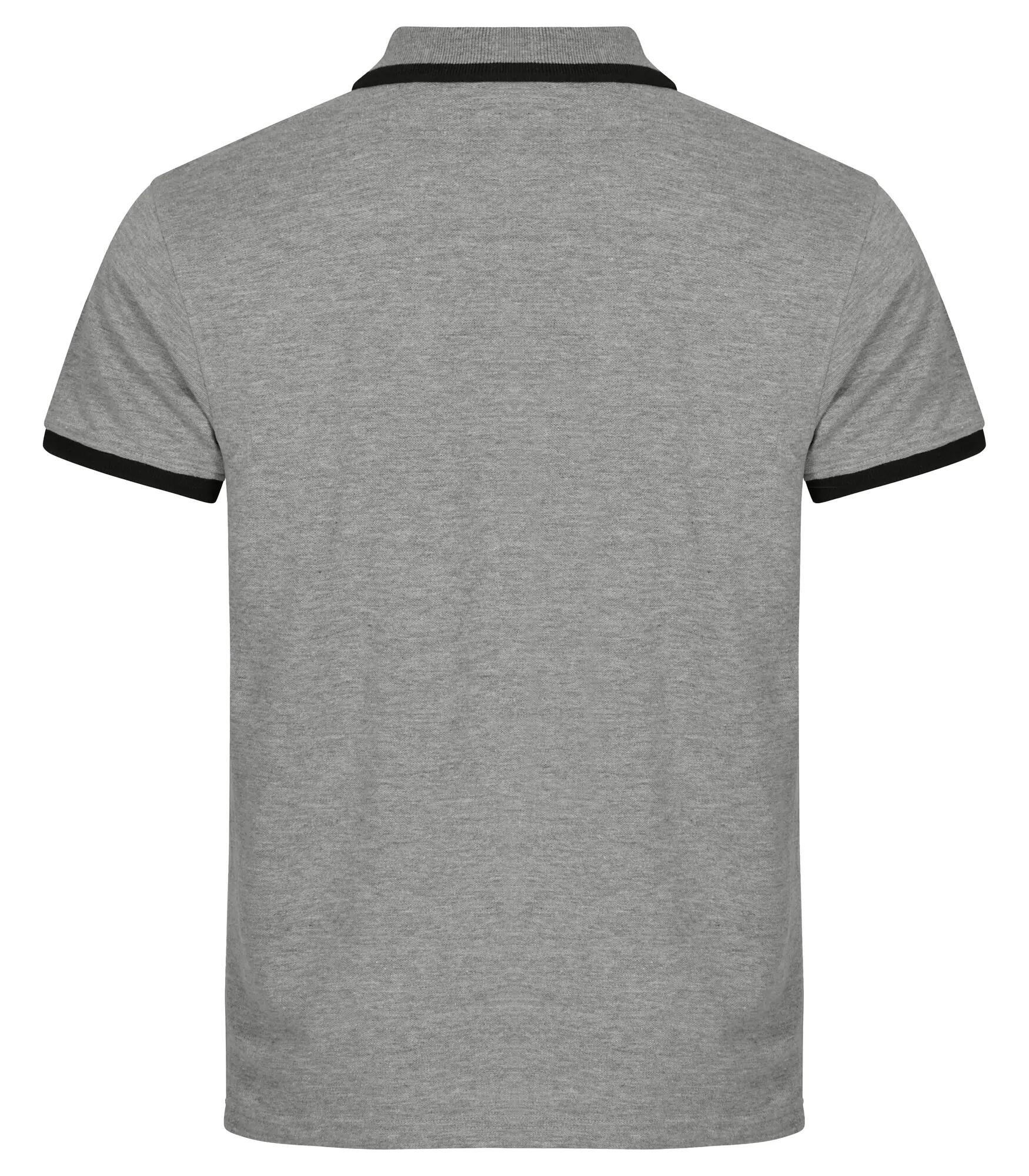 clique Polo Austin 100% Algodão – Grey Melange 2/4