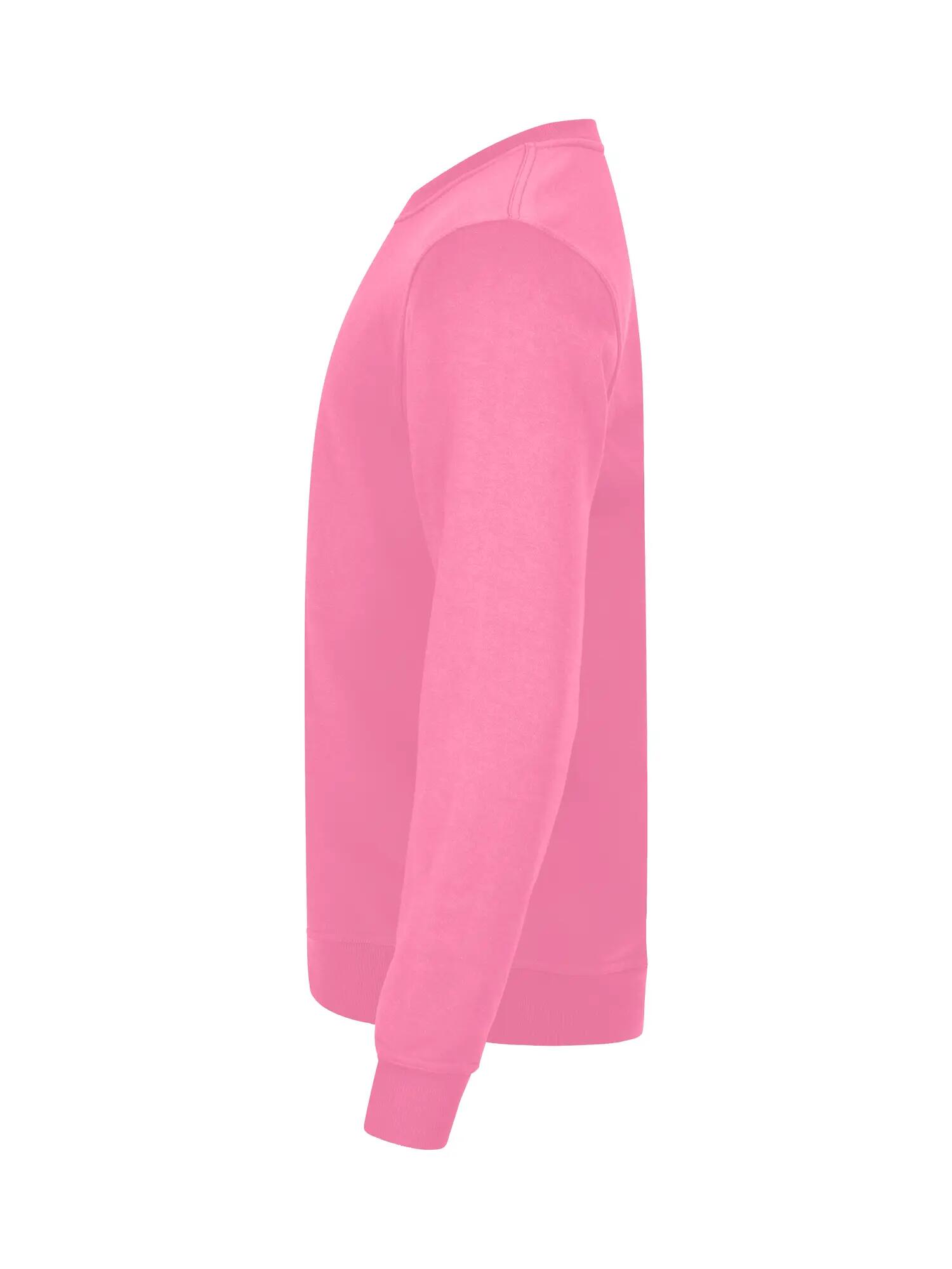 clique Miami Roundneck - Unisex Sweat aus Baumwollmischung – Bright Pink 2/4
