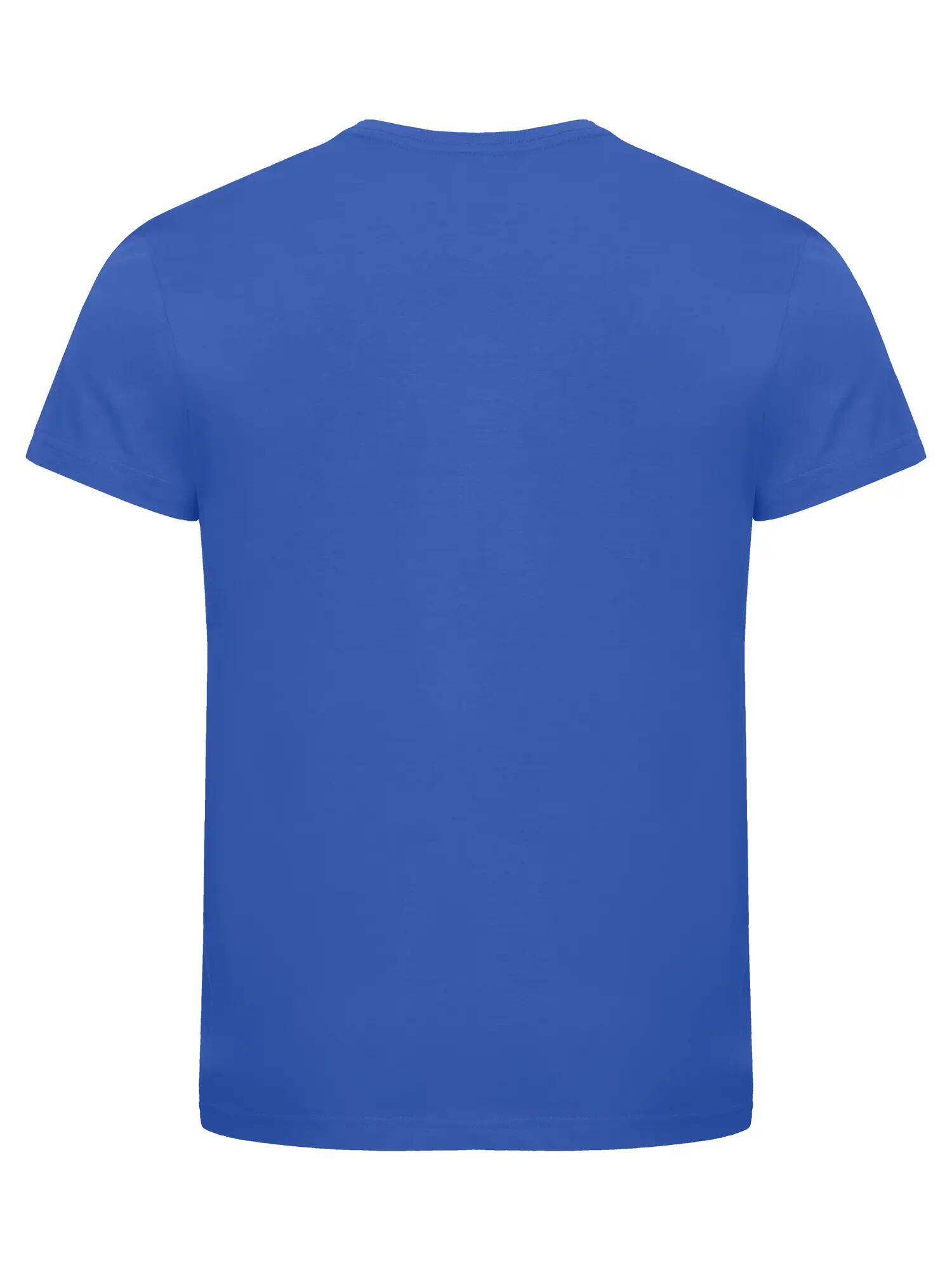 clique Classic OC-T T‑shirt em algodão orgânico, corte clássico – royal blue 3/4