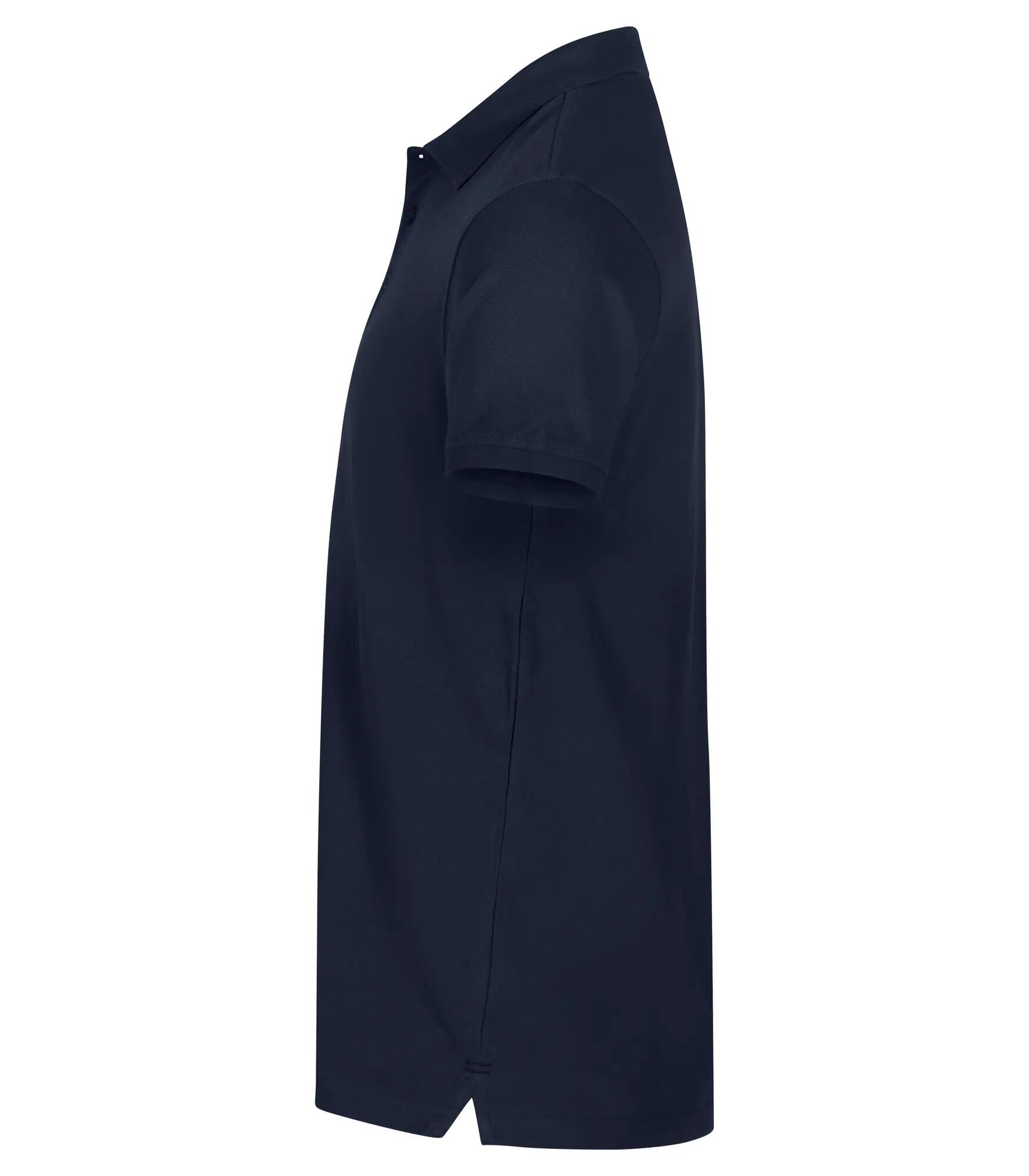 clique Heavy Premium Polo en coton peigné - coupe lourde, dark navy 3/4
