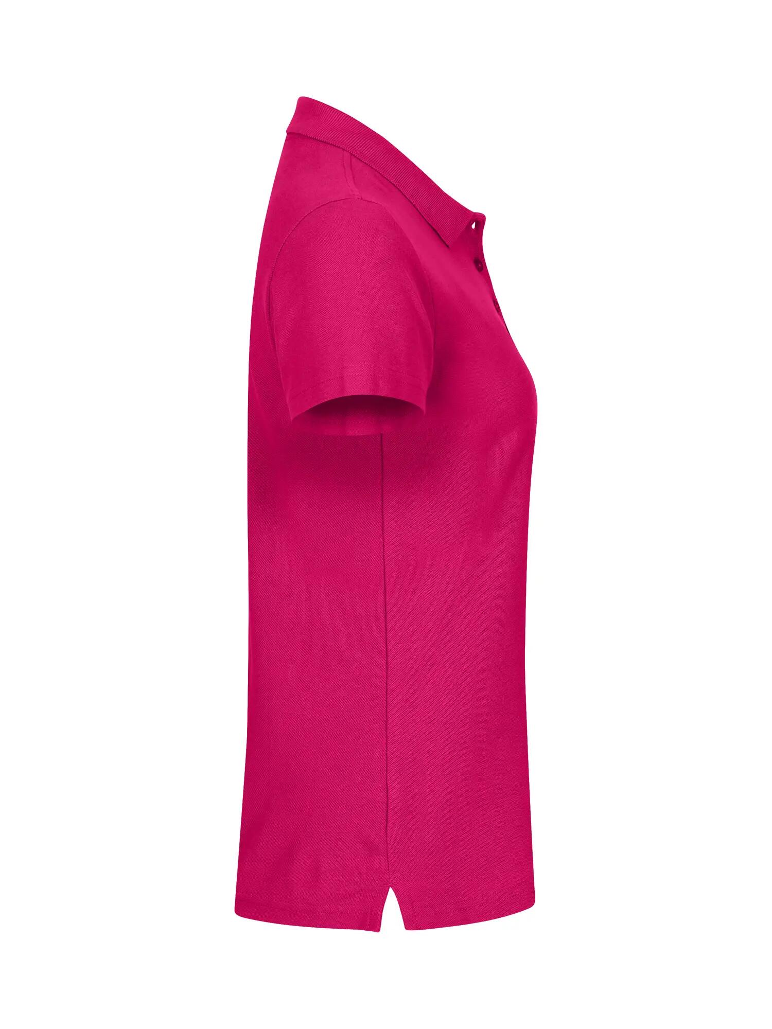 clique Basic Polo Women em algodão — corte feminino, botões tom sobre tom – 3/5