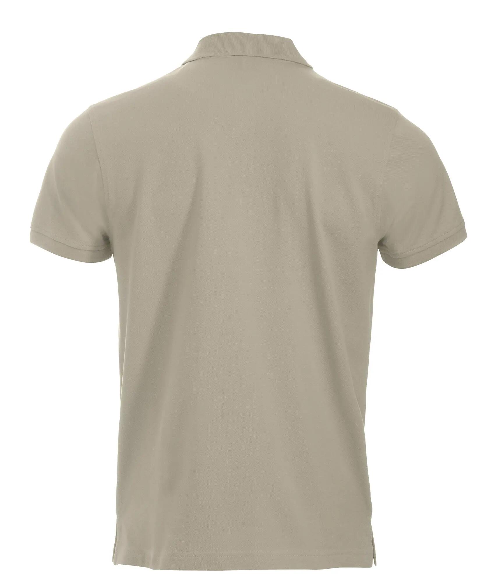clique Classic Lincoln S/S polo uomo vestibilità moderna – light khaki 2/4