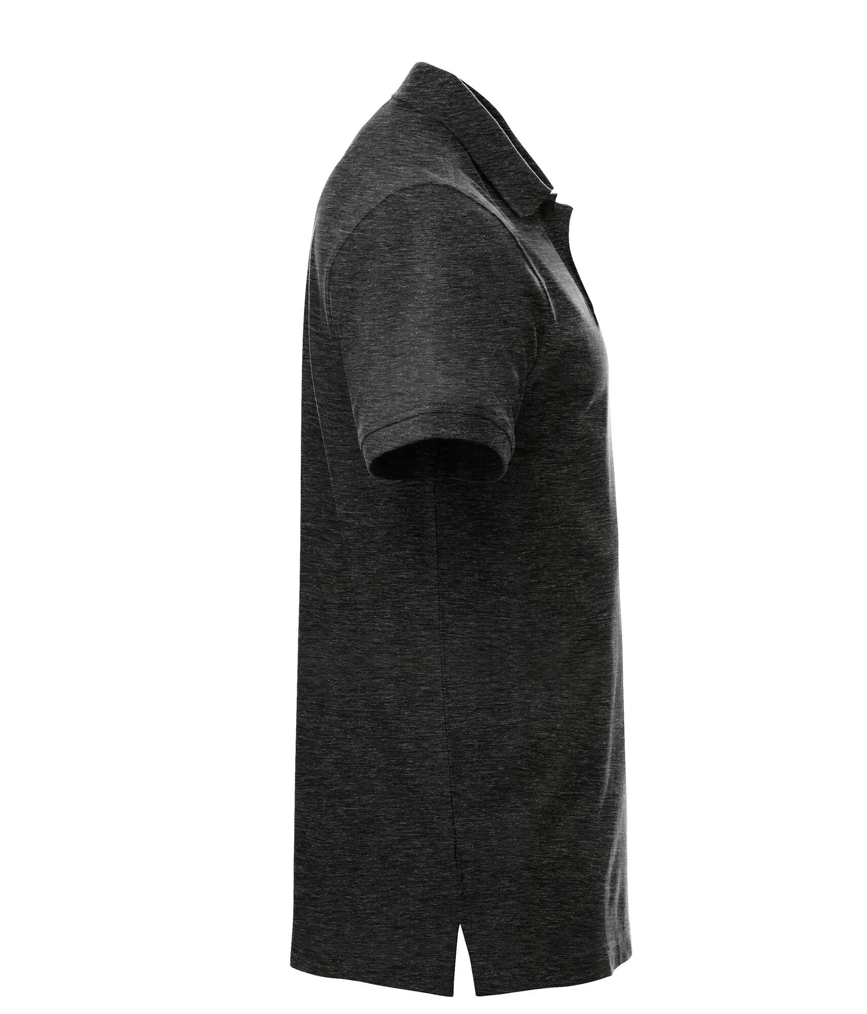 clique polo Classic Lincoln S/S – corte moderno, anthracite melange 4/4