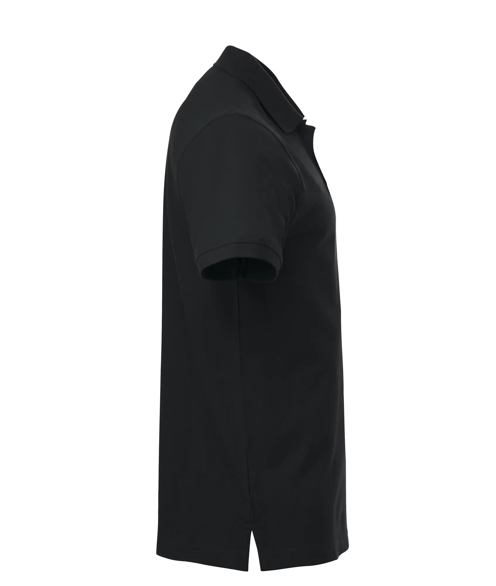 clique Classic Lincoln S/S polo en coton, coupe modernisée – black 4/4