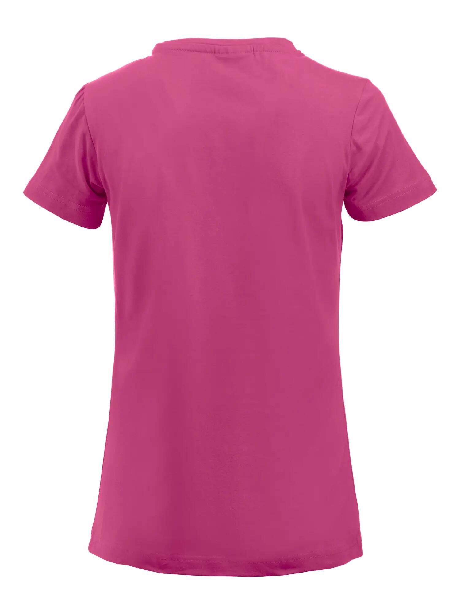 clique Damen Top Carolina S/S - Rundhals, dehnbar – bright cerise 2/4