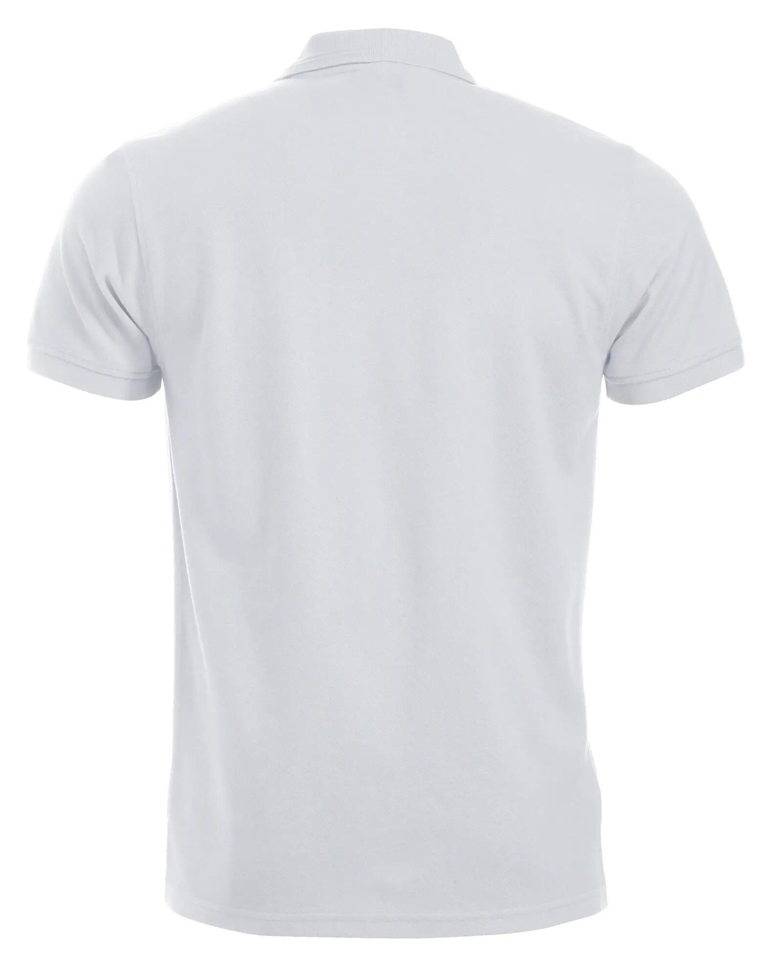 clique Polo Manhattan branco com riscas jacquard – white 2/4