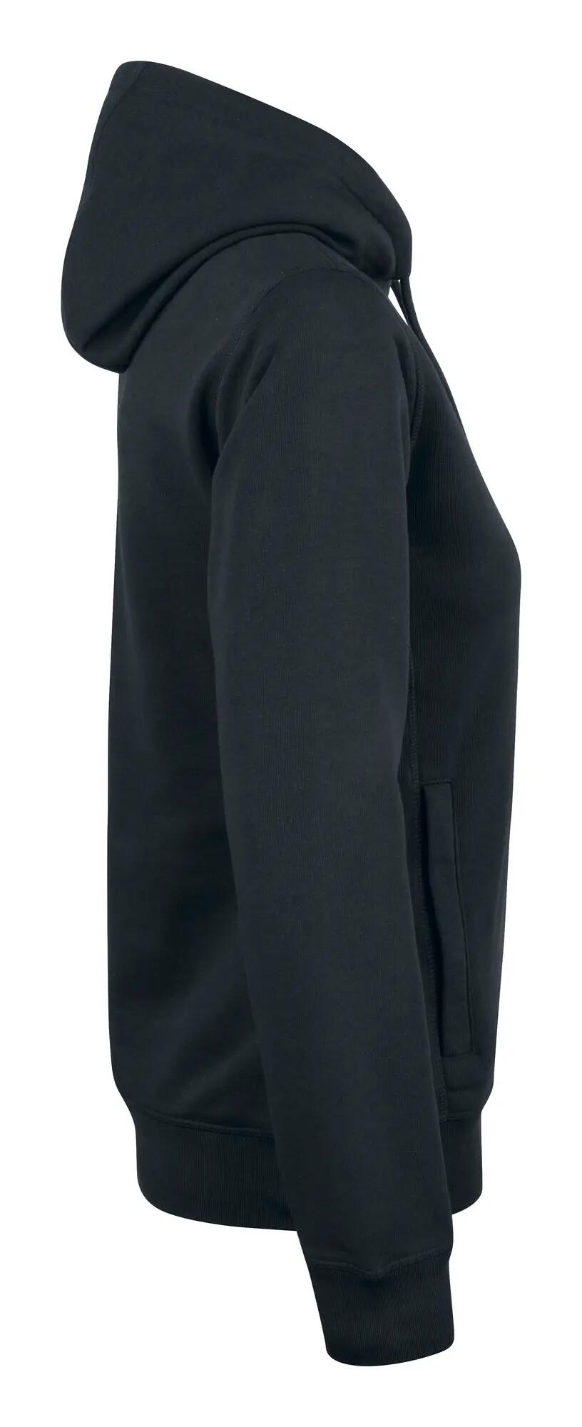 clique Premium OC Hoody Women aus Bio-Baumwolle und recyceltem Polyester – black 4/4