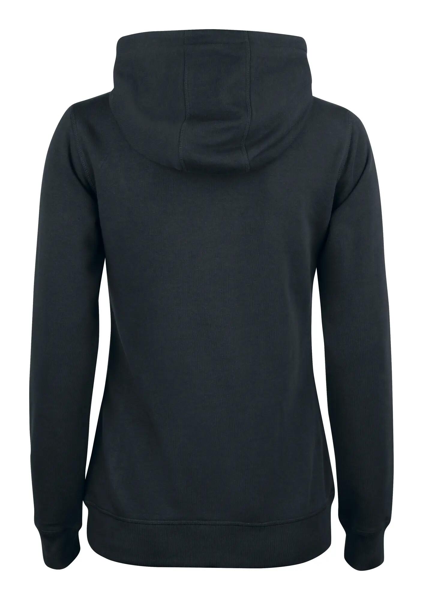 clique Premium OC Hoody Women aus Bio-Baumwolle und recyceltem Polyester – black 2/4
