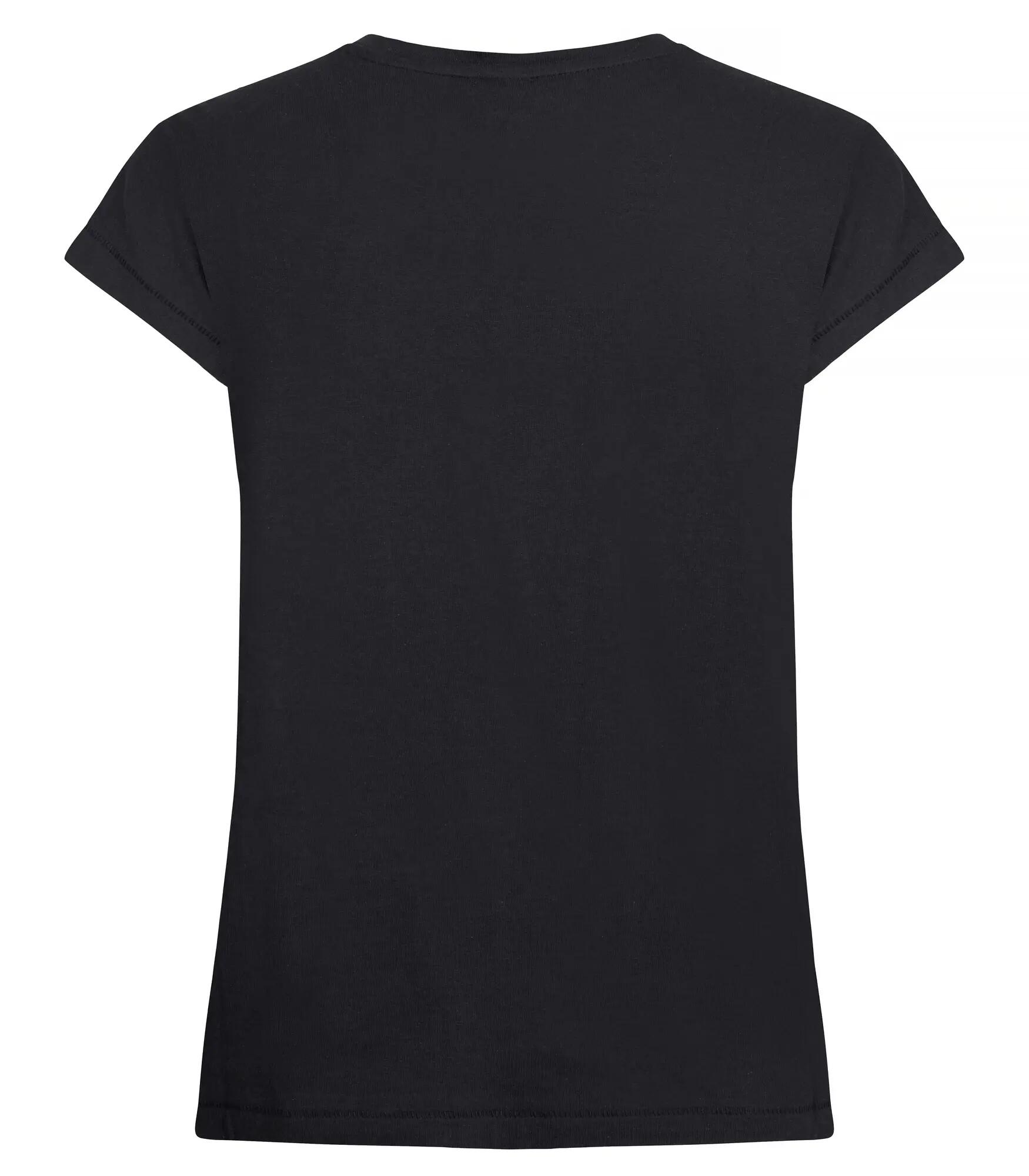 clique Fashion Top Women - damski T-shirt, luźny krój – Black 2/4