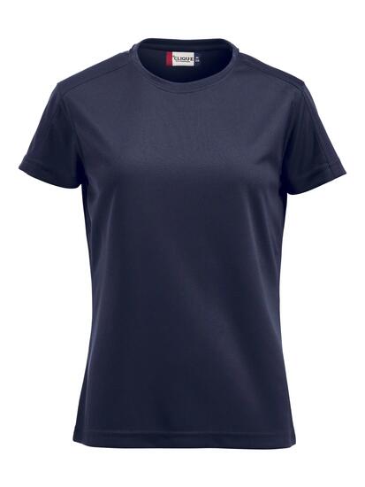clique Ice-T Women T-Shirt aus atmungsaktivem Polyester – dark Marineblau