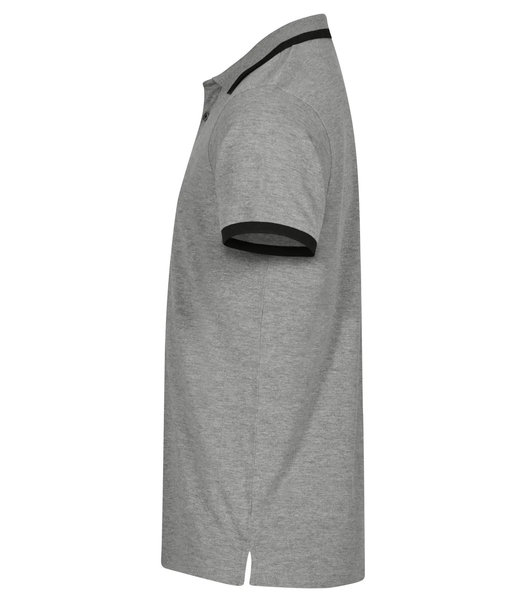 clique Polo Austin 100% Algodão – Grey Melange 3/4