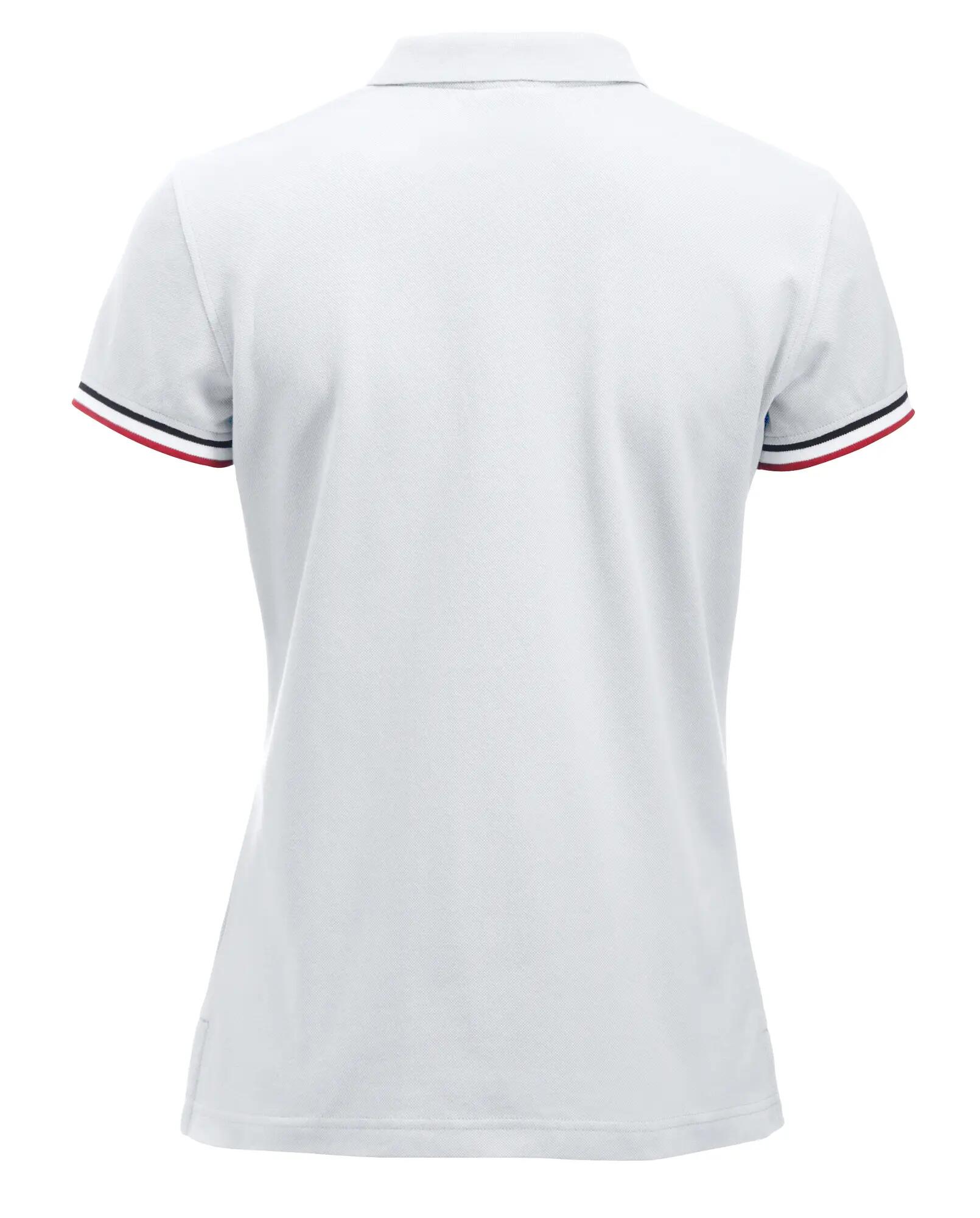 clique Polo Newton Women algodão penteado 100% - branco – white 2/4