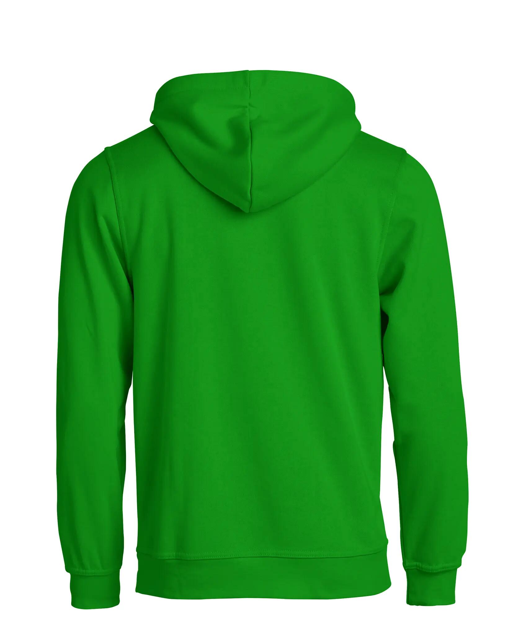 clique Basic Hoody unisex capuchontrui, anti-pilling en wasbestendig – apple 2/4