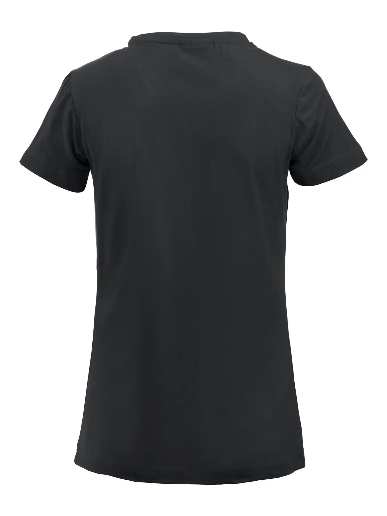 clique Carolina S/S damski top z elastycznego single jersey – black 2/4
