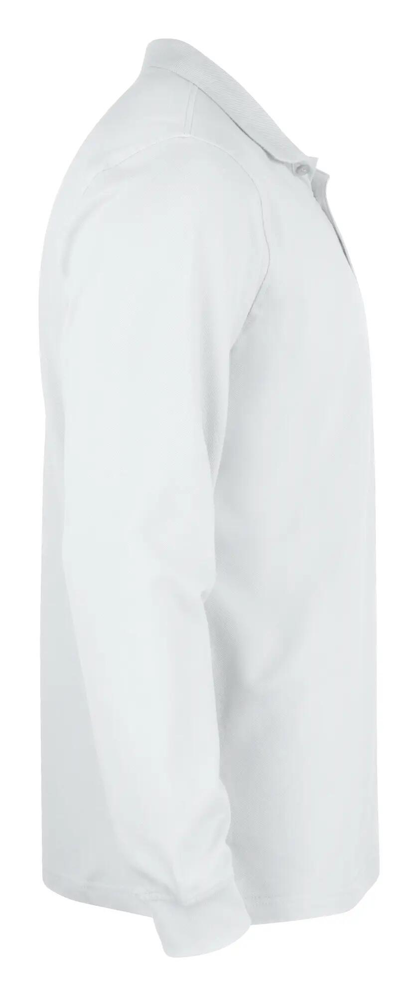 clique Basic Polo L/S Junior em 100% algodão branco – white 4/4