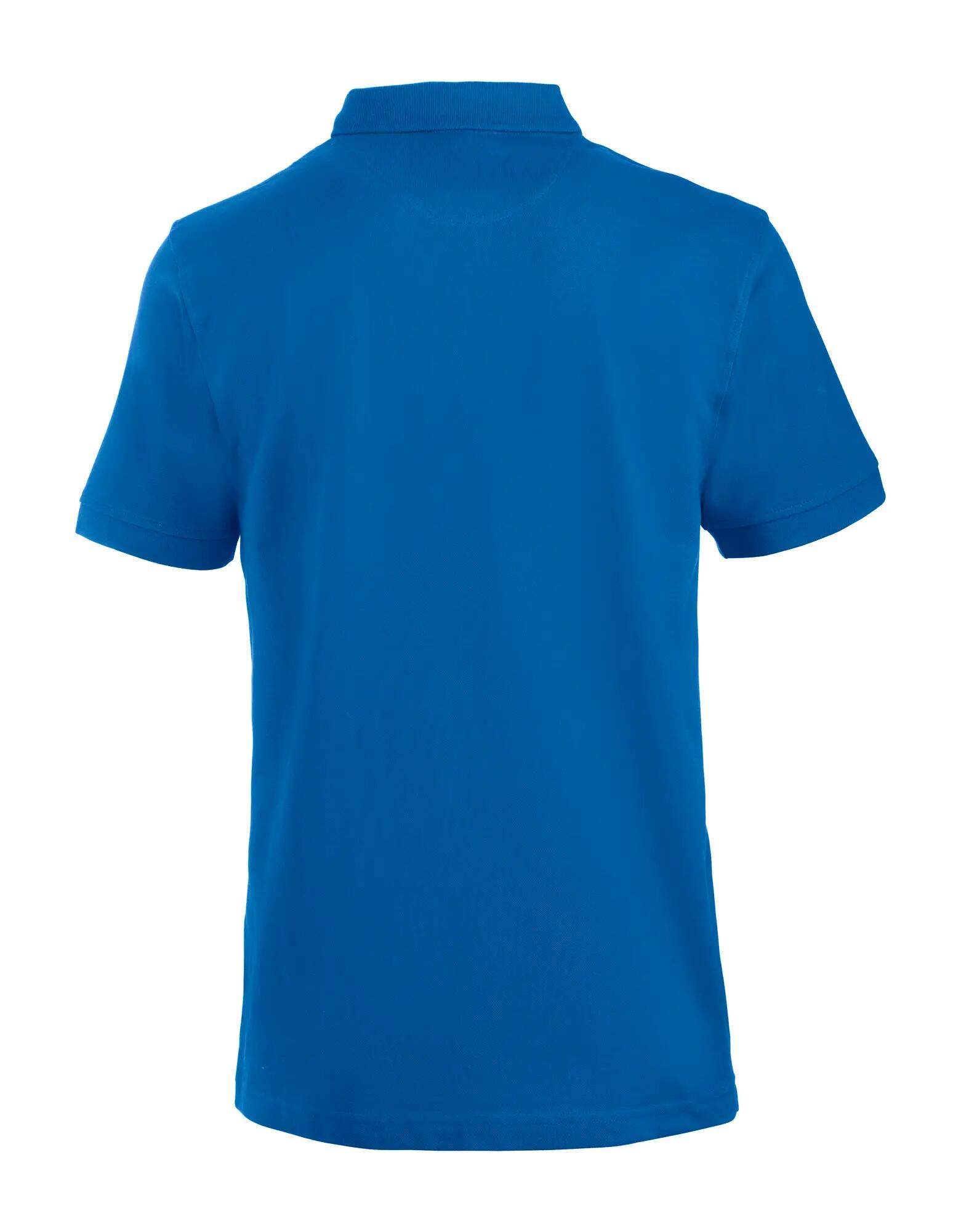 clique Polo Lincoln aus gekämmter Baumwolle – klassisch, royal blue 2/4