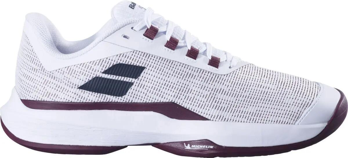 babolat JET TERE 2 All Court Uomo Scarpe – 1109WP White/Port Royale 2/6