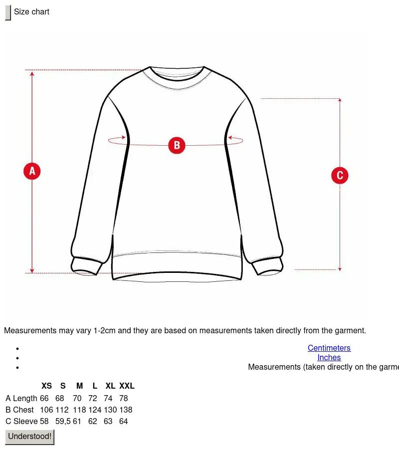 Men ’s crew neck sweatshirt Hoppy Pink Pink 7/8