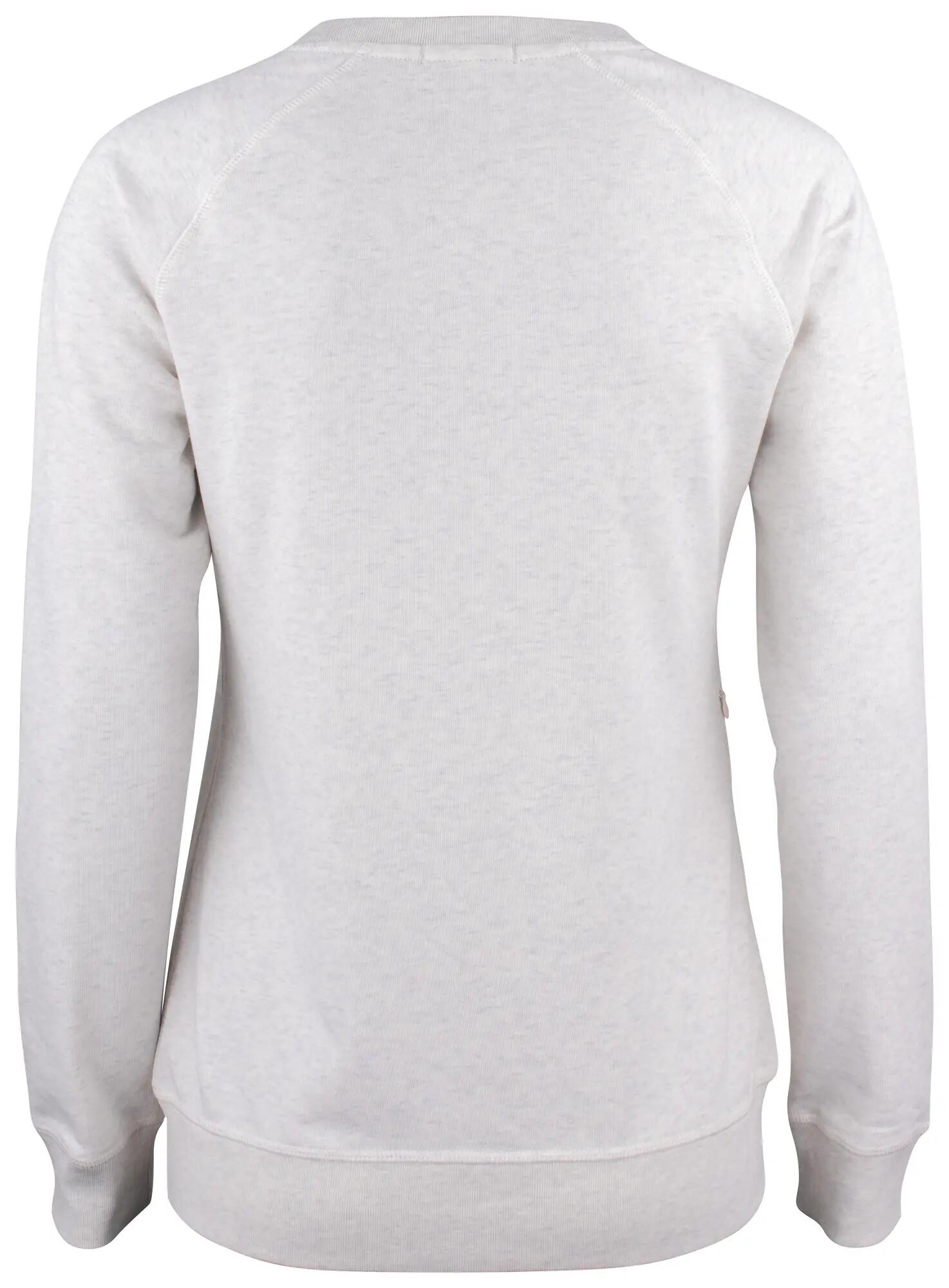 clique Premium OC Roundneck Women sweatshirt gola redonda em algodão orgânico – 2/4