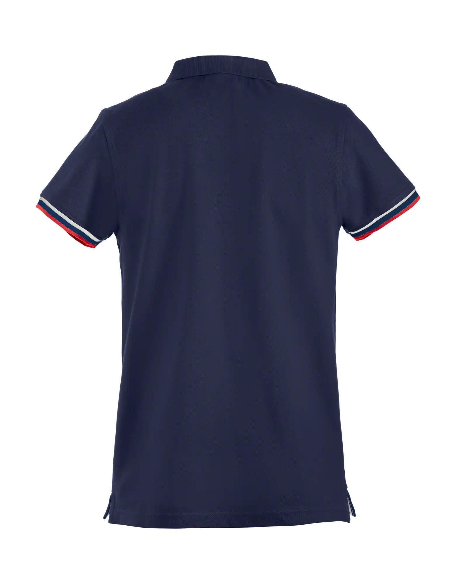 clique polo Newton 100% algodão penteado - dark navy 2/4