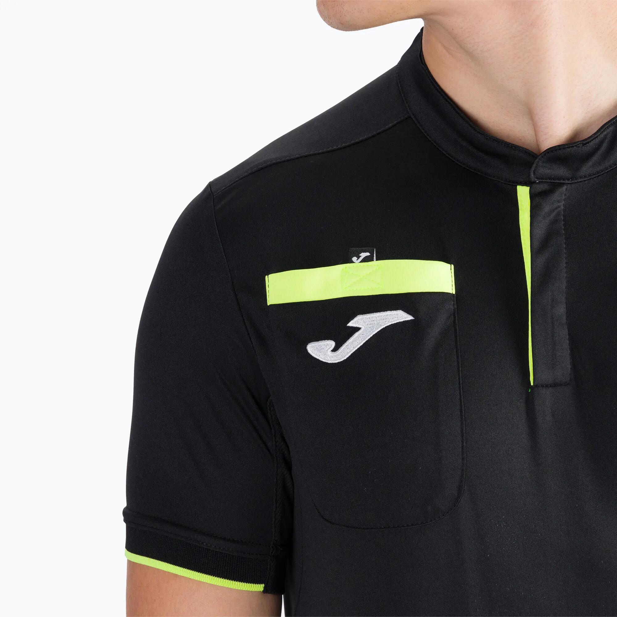 Maglietta Uomo Joma Courtes Referee Nero 4/5