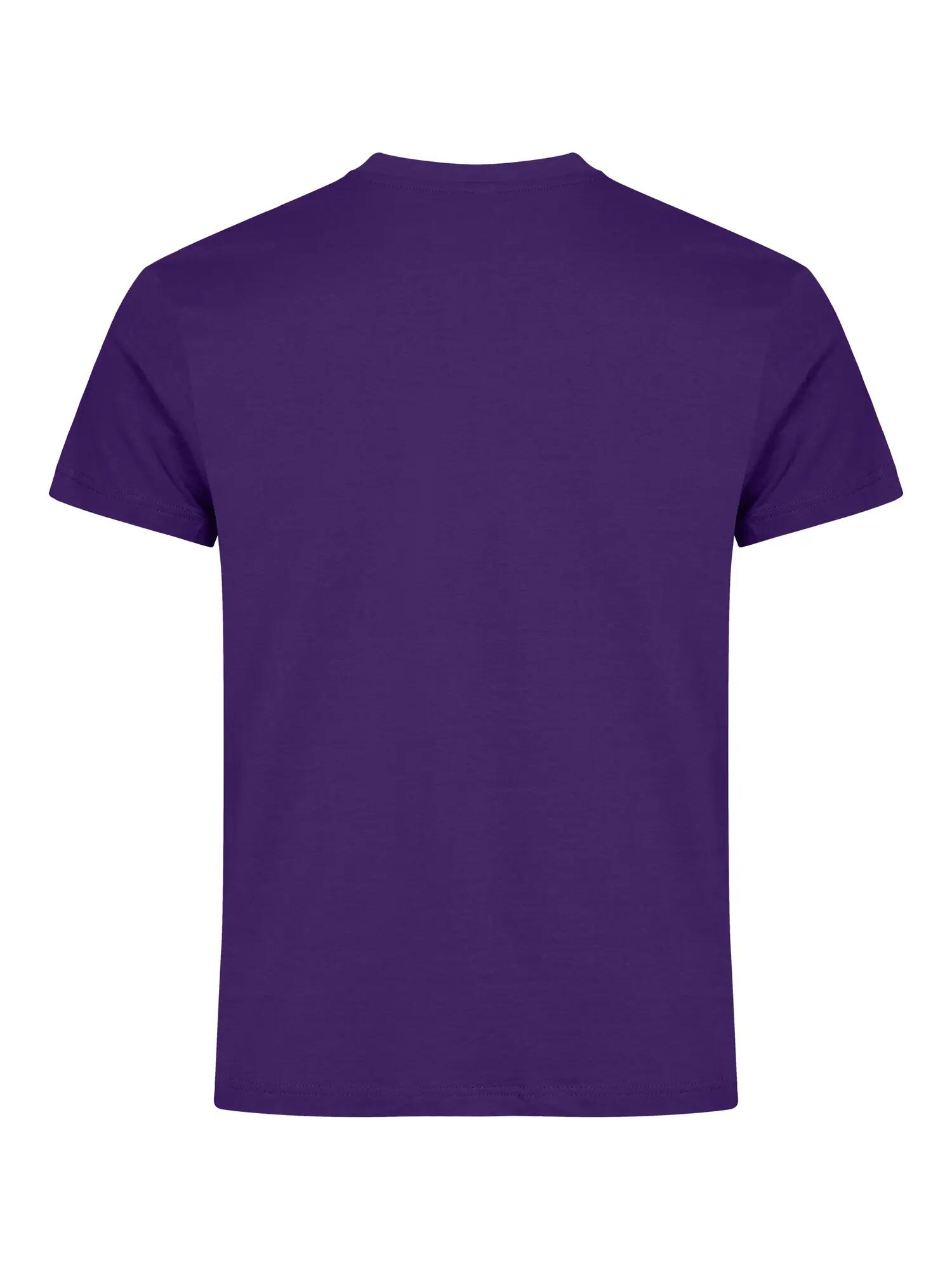 clique Basic-T — męski T-shirt bawełniany, dopasowany krój – bright lilac 3/5