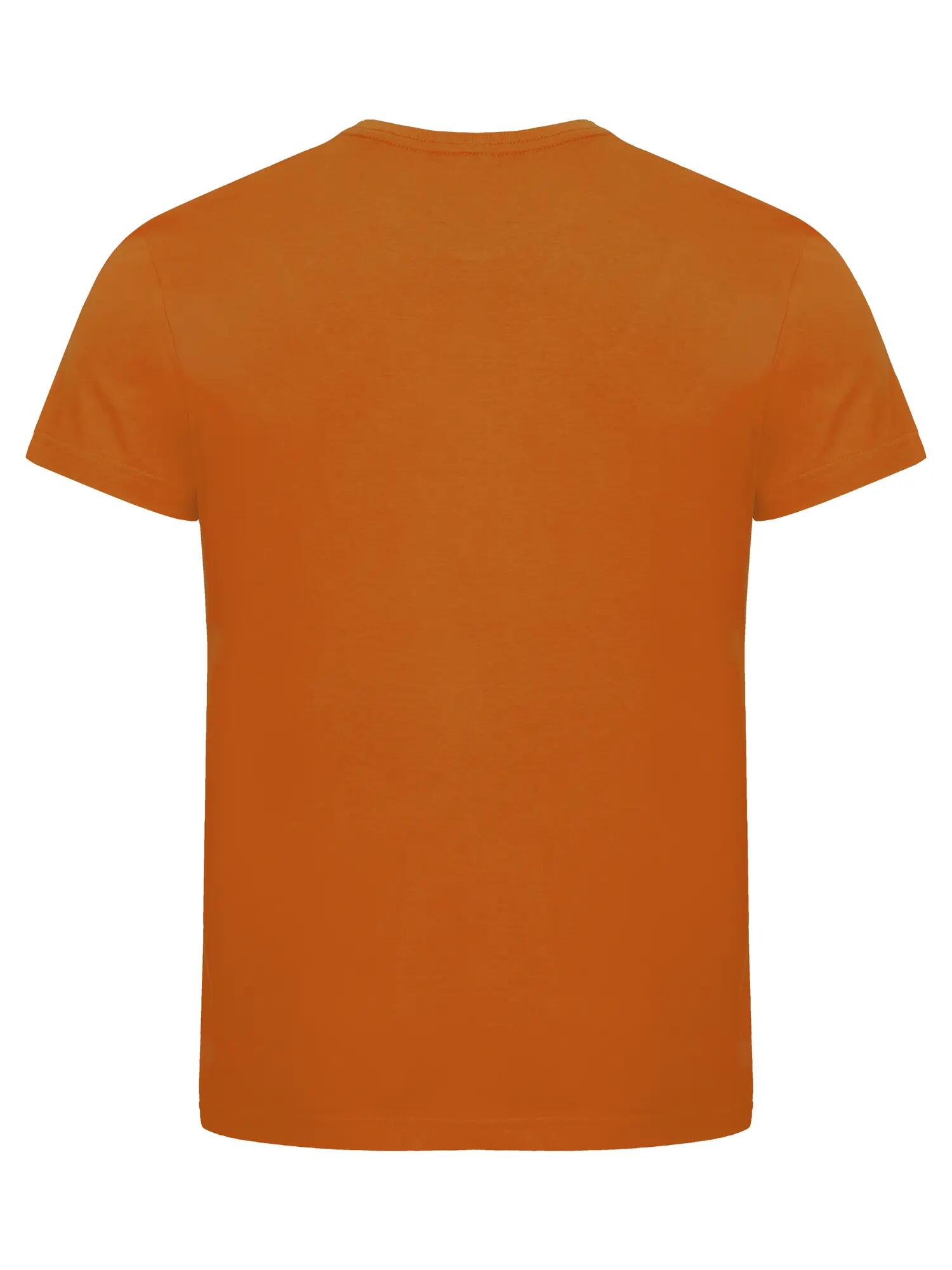 clique Classic OC-T t-shirt em 100% algodão orgânico laranja – orange 2/4