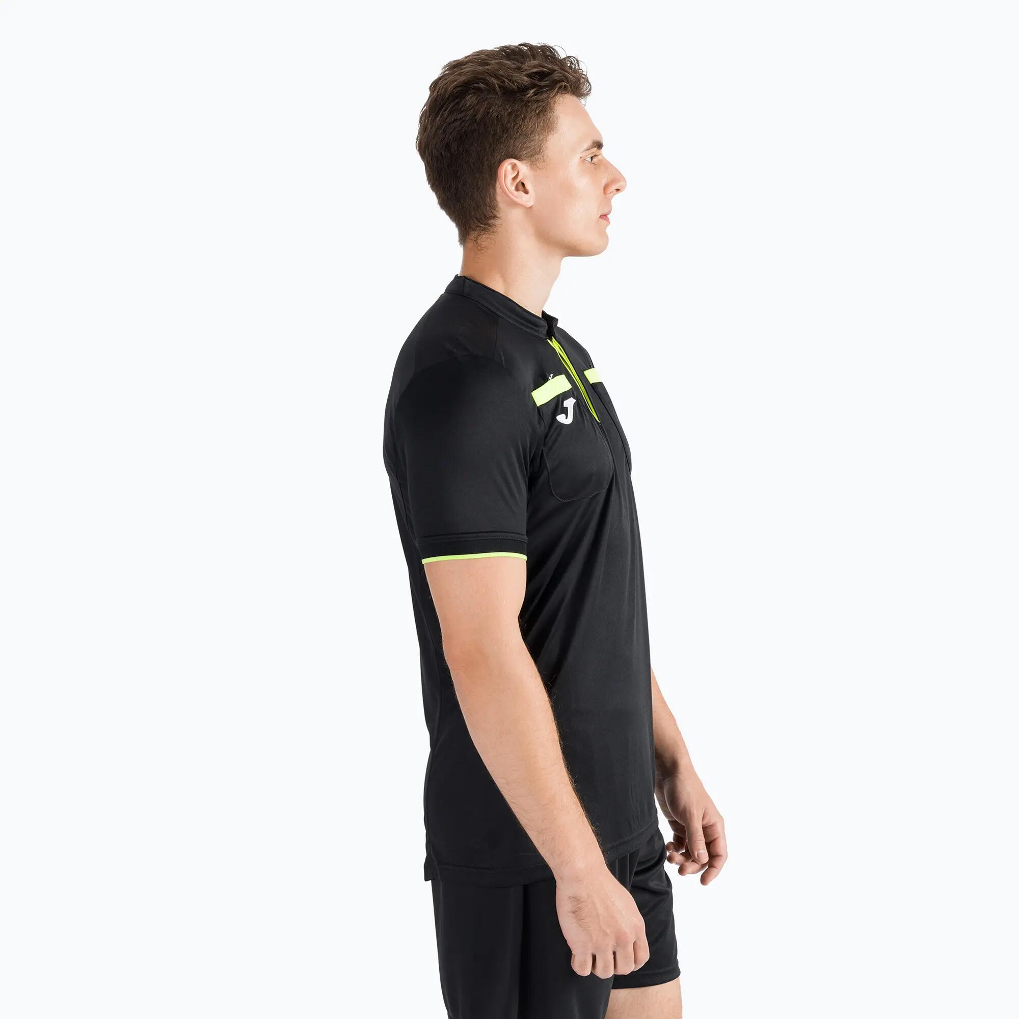 Maglietta Uomo Joma Courtes Referee Nero 2/5